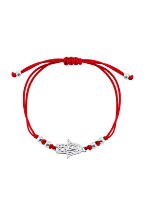 Браслет без вставок Срібло 925° (родій) 75118