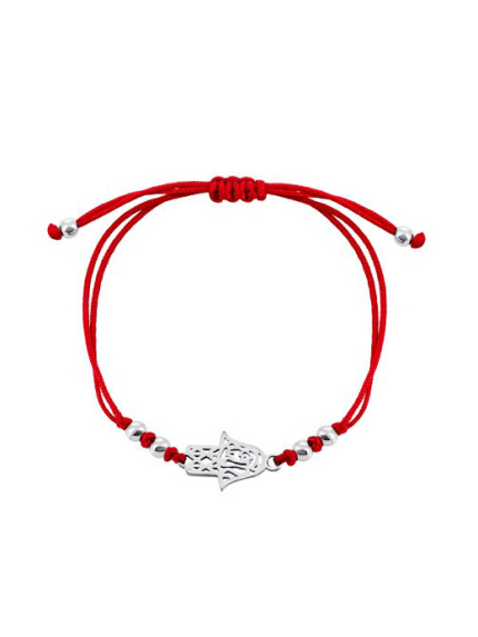 Браслет без вставок Срібло 925° (родій) 75118