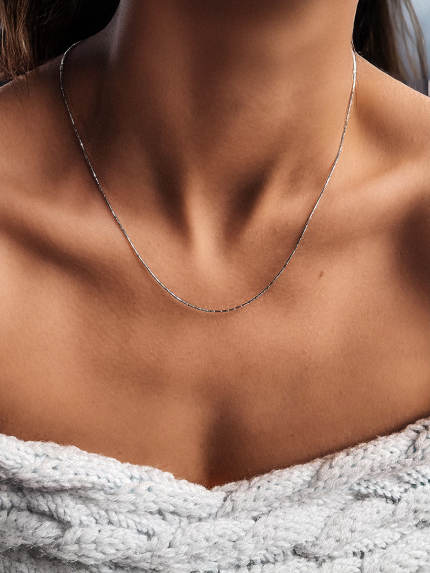 Ланцюг Срібло 925° (родій) 256р 2