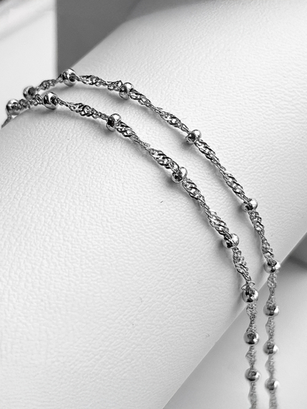 Ланцюг Срібло 925° (родій) 193р 2