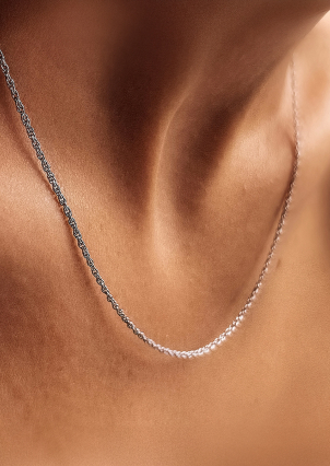 Ланцюг Срібло 925° (родій) 159р 2