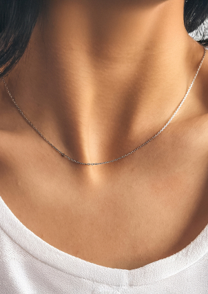 Ланцюг Срібло 925° (родій) 855р 1