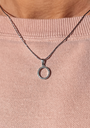 Підвіс фіаніт Срібло 925° (родій) 30034