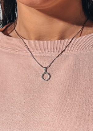 Підвіс фіаніт Срібло 925° (родій) 30034