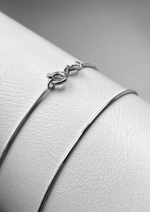 Ланцюг Срібло 925° (родій) 255р 3