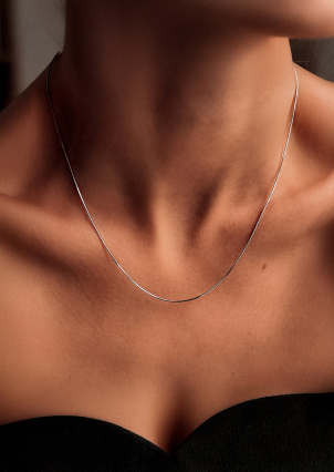 Ланцюг Срібло 925° (родій) 255р 3