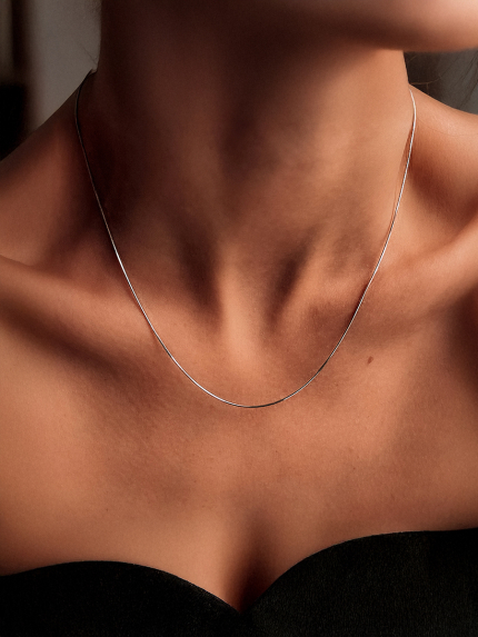 Ланцюг Срібло 925° (родій) 255р 3