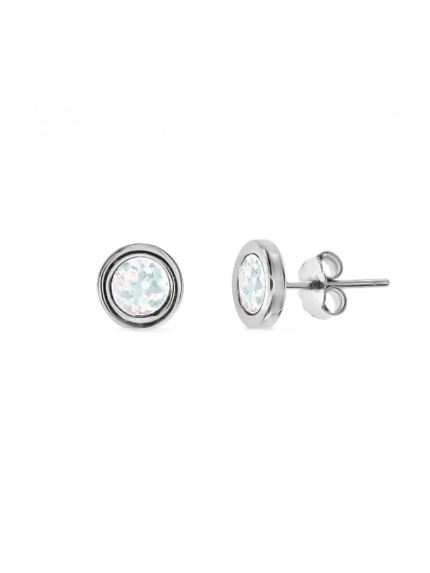 Opal earrings Silver 925° (rhodium) sk2opb/1017