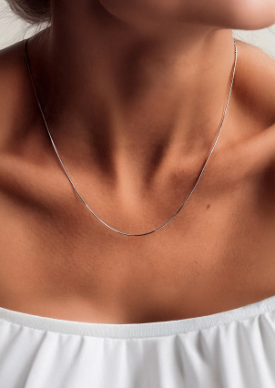 Ланцюг Срібло 925° (родій) 255р 2