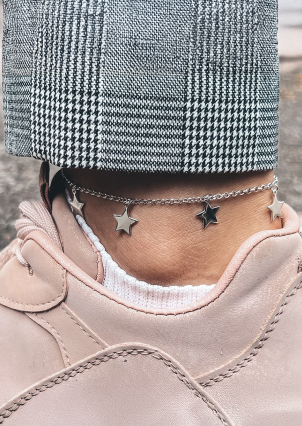 Браслет без вставок Срібло 925° (родій) 550173