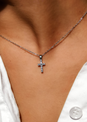 Підвіс фіаніт Срібло 925° (родій) 30031