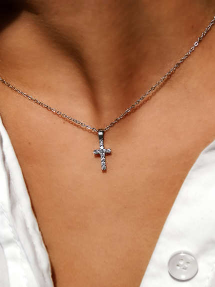 Підвіс фіаніт Срібло 925° (родій) 30031