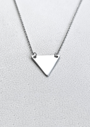 Кольє без вставок Срібло 925° (родій) кл2/1005