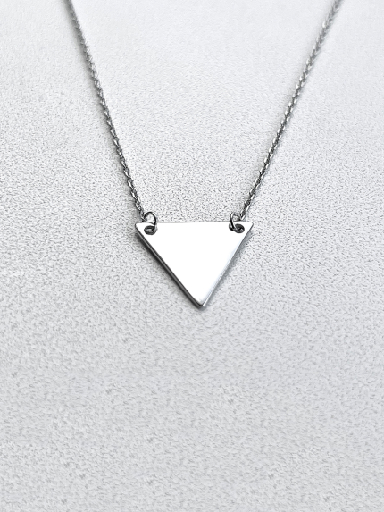 Кольє без вставок Срібло 925° (родій) кл2/1005