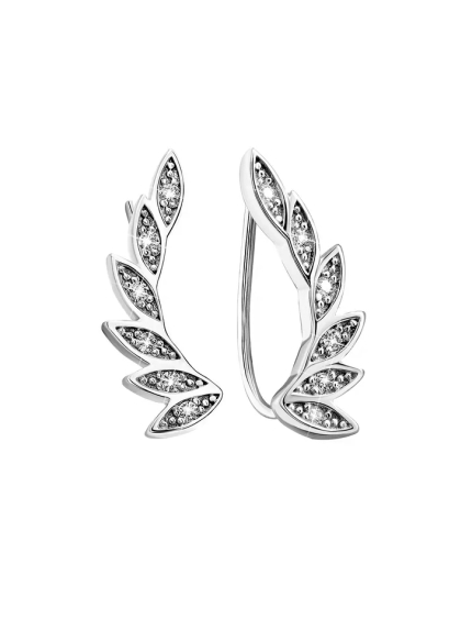 Cyanite earrings Silver 925° (rhodium) s2f/1394