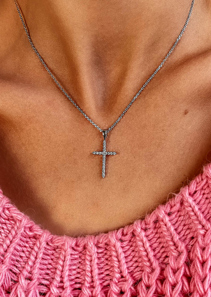 Підвіс фіаніт Срібло 925° (родій) 30025