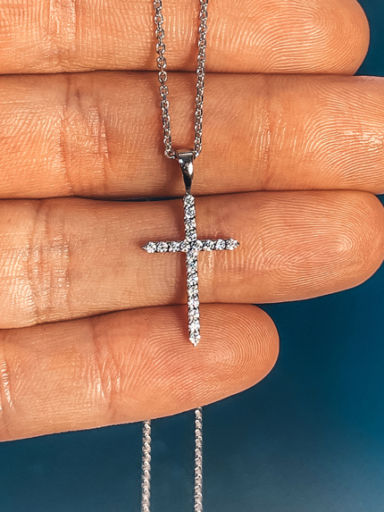 Підвіс фіаніт Срібло 925° (родій) 30025