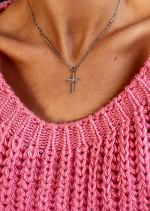 Підвіс фіаніт Срібло 925° (родій) 30025