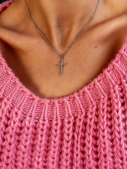 Підвіс фіаніт Срібло 925° (родій) 30025