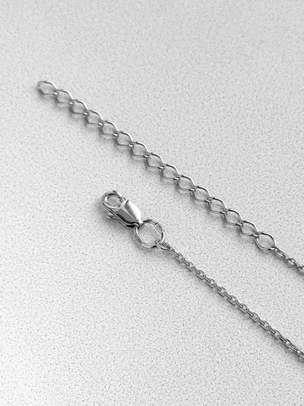 Кольє фіаніт Срібло 925° (родій) 86030