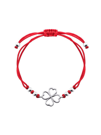 Браслет без вставок Срібло 925° (родій) 75144