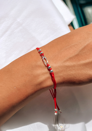 Браслет без вставок Срібло 925° (родій) 75168