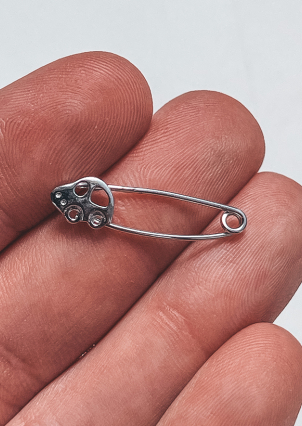 Булавка Срібло 925° (родій) бр2/001