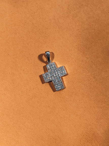 Підвіс фіаніт Срібло 925° (родій) 30033