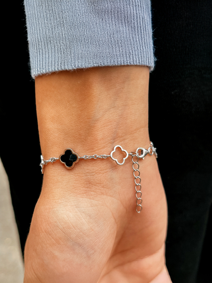 Браслет емаль Срібло 925° золото 375° 000671