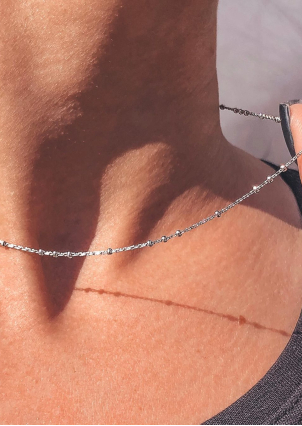 Ланцюг Срібло 925° (родій) 224Р 1