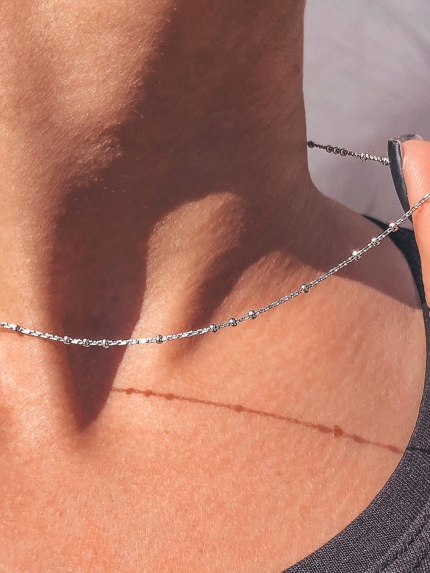 Ланцюг Срібло 925° (родій) 224Р 1