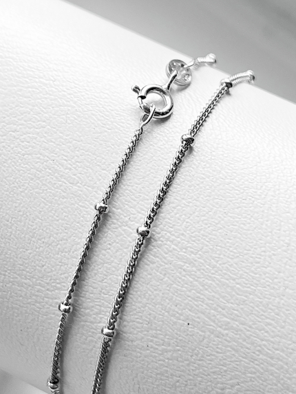 Chain Silver 925° (rhodium) 225r 1
