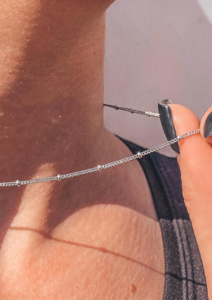 Ланцюг Срібло 925° (родій) 225р 1