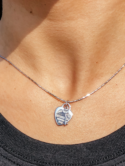 Підвіс без вставок Срібло 925° (родій) п2/2004