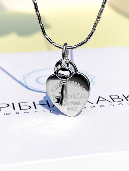 Підвіс без вставок Срібло 925° (родій) п2/2004