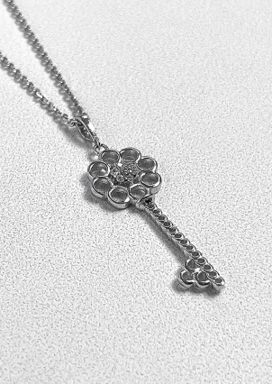 Підвіс фіаніт Срібло 925° (родій) п2ф/1074