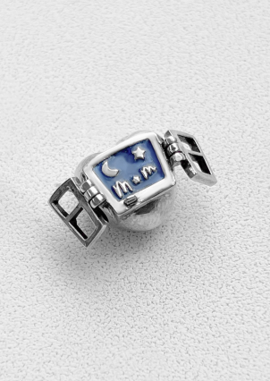 Підвіс Намистина емаль Срібло 925° S2229