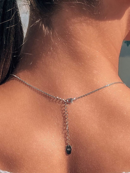 Кольє без вставок Срібло 925° (родій) 50011117933