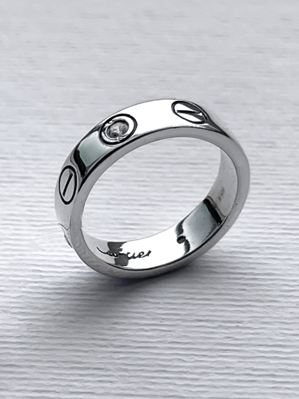 Каблучка Срібло 925° (оксидоване) 8080