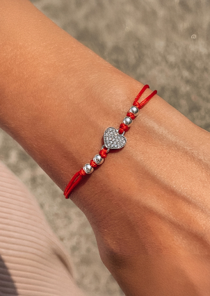 Браслет фіаніт Срібло 925° (родій) 75120