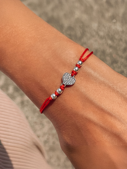 Браслет фіаніт Срібло 925° (родій) 75120