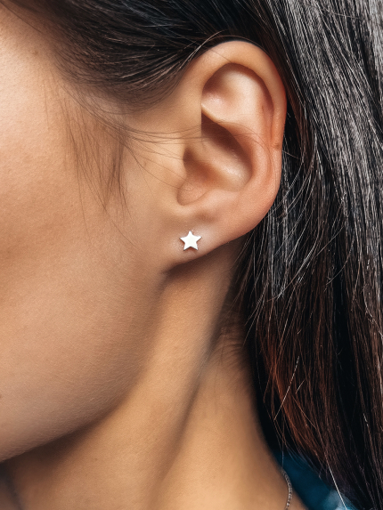 Сережки Срібло 925° (родій) ск2/1014