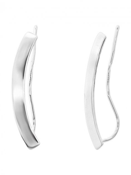 Kolczyki bez wkładek Srebro próby 925° (rod) c2/1219