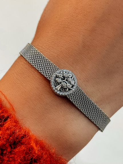 Wisiorek Kryształowy, srebrny 925° (rodowany) 580388