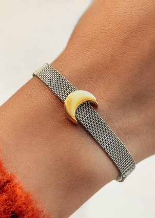 Підвіс Намистина без вставок Срібло 925° (позолота) 580282