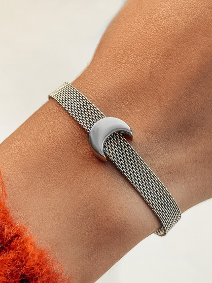 Koralik wiszący bez wkładek Srebro 925° (rod) 580281