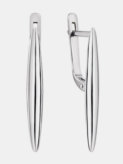 Kolczyki Srebro próby 925° (rod) 82660