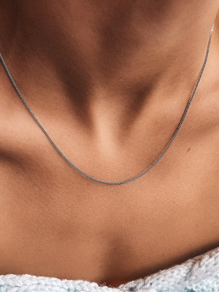 Ланцюг Срібло 925° (родій) 073р 2