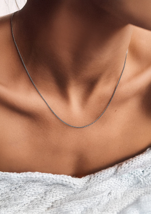 Ланцюг Срібло 925° (родій) 073р 2