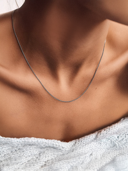 Ланцюг Срібло 925° (родій) 073р 2